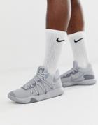 Nike Basketball Kd Trey 5 Sneakers In Gray