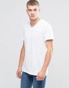 G-star V Neck T-shirt - White
