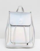 New Look Minimal Backpack - Silver