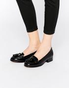 Ravel Tassel Loafers - Black