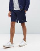 Nicce London Twill Shorts In Navy - Navy