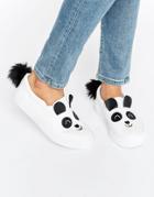 Asos Dexter Panda Sneakers - Gray