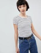 New Look Organic Pocket Slim Tee - White