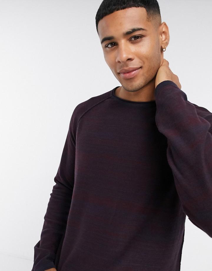 Jack & Jones Originals Knitted Sweater-red