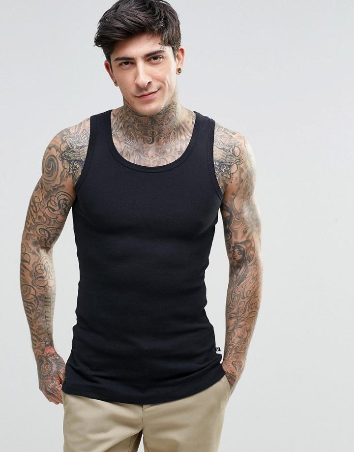 Minimum Carl Tank - Black