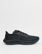 Nike Running Air Zoom Pegasus 37 Sneakers In Black/gray