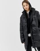 Cheap Monday Recycled Polyester Padded Jacket In High Shine-black