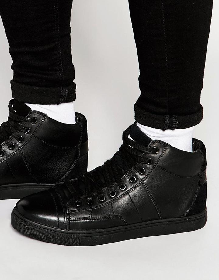 G-star Stanton Mono Hi-top Sneakers - Black
