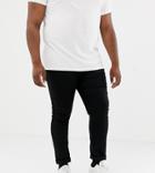 New Look Plus Skinny Jeans In Black - Black