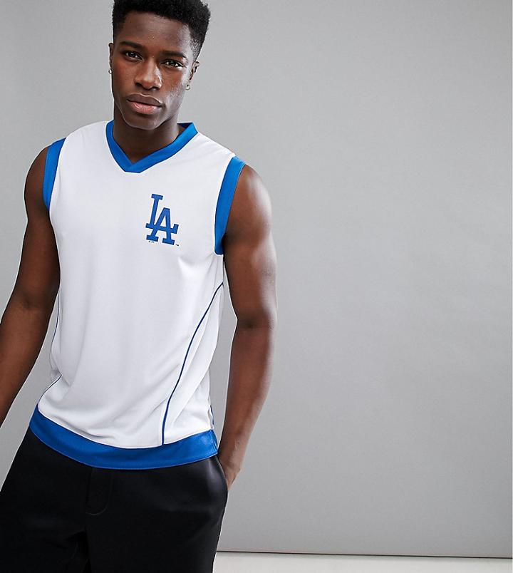 Majestic Sport L.a Dodgers Tank - White