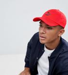 Puma Logo Cap With Taping In Red Exclusive To Asos - Red