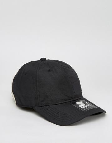 Starter Baseball Cap Pitcher Black Label With Contrast - Black