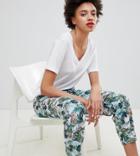 Esprit Tropical Printed Sweatpants-multi