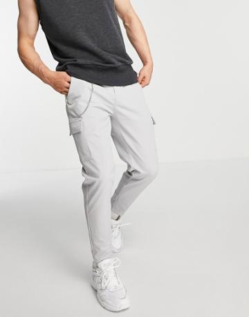 Mauvais Cargo Smart Pants In Gray-grey