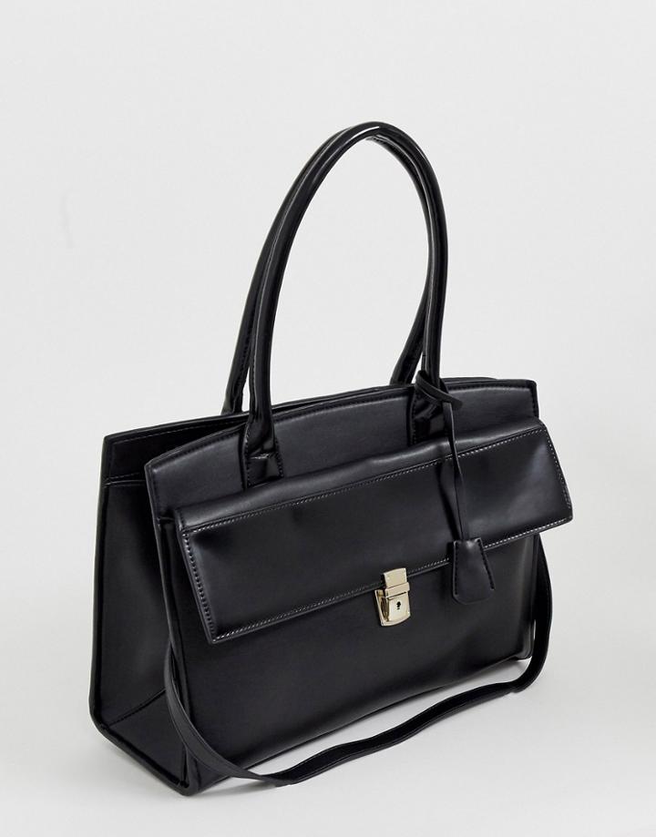 French Connection Capri Handbag-black