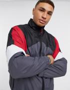 Brave Soul Track Jacket-black