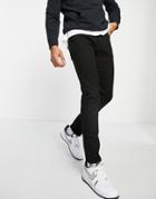 Levi's 512 Slim Taper Jeans In Black