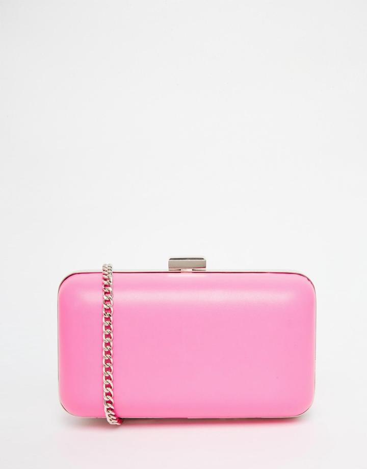 Carvela Box Clutch Bag - Pink