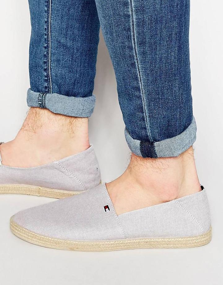 Tommy Hilfiger Granada Espadrilles - Gray