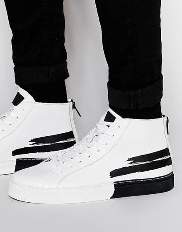 Religion Hi-top Sneakers - White
