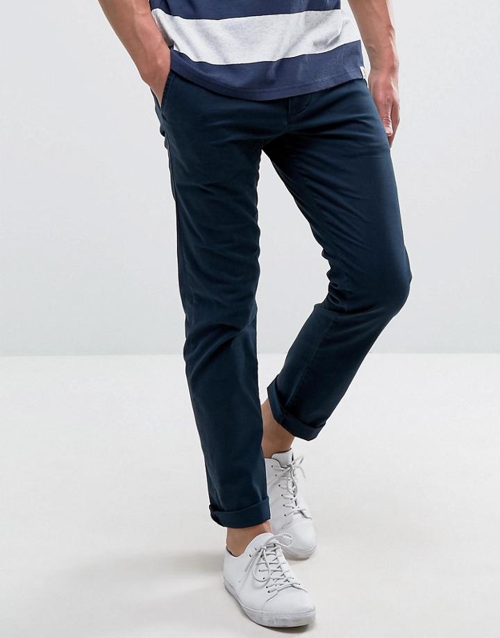 Hollister Skinny 5 Pocket Pants In Blue - Blue