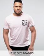 D-struct Plus Palm Pocket T-shirt - Pink