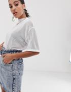Asos Design Oversized Mesh T-shirt