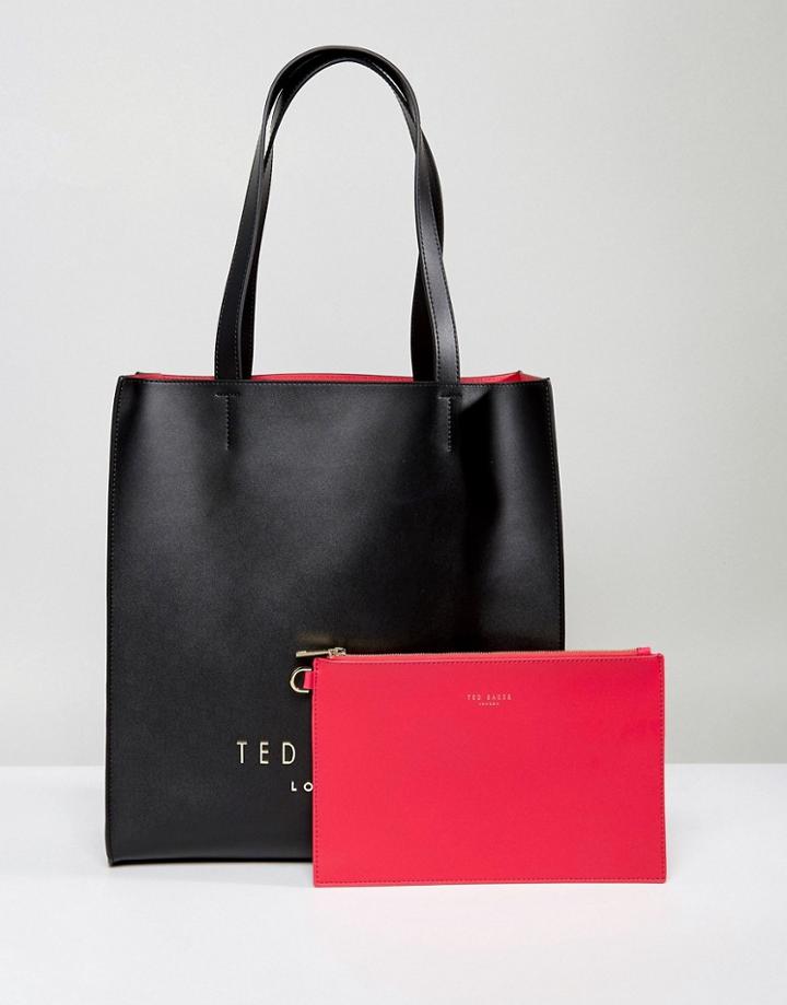 Ted Baker Statement Shopper Bag - Black