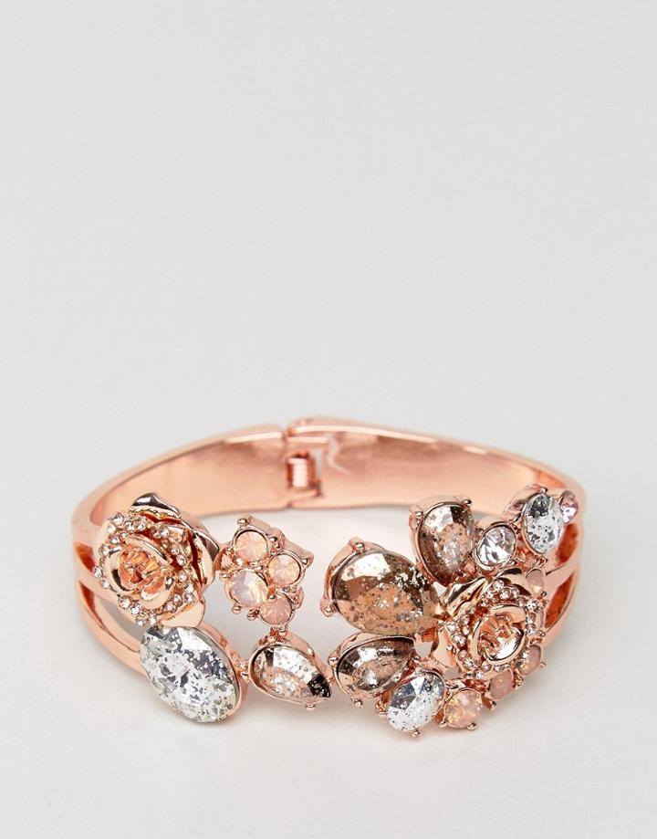 Coast Floral Cuff Bracelet - Pink