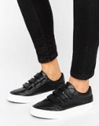 New Look Triple Strap Sneaker - Black