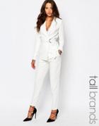 Y.a.s Tall White Tailored Pant - White