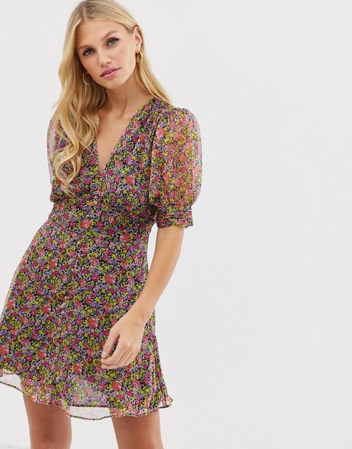 The East Order Freya Mini Dress-multi