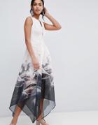 Coast Floral Skirt Maxi Dress - Multi