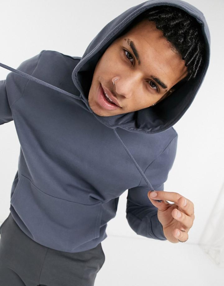 New Look Hoodie In Blue-blues