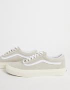 Vans Old Skool Suede Sneakers In Cream-white