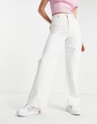 New Look Wide Leg Jean In White