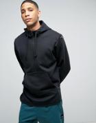 Adidas Originals Berlin Pack Eqt Half Zip Scallop Hoodie In Black Bk7182 - Black