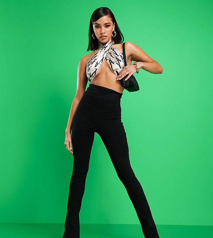 As You Super High Waisted Pants In Black