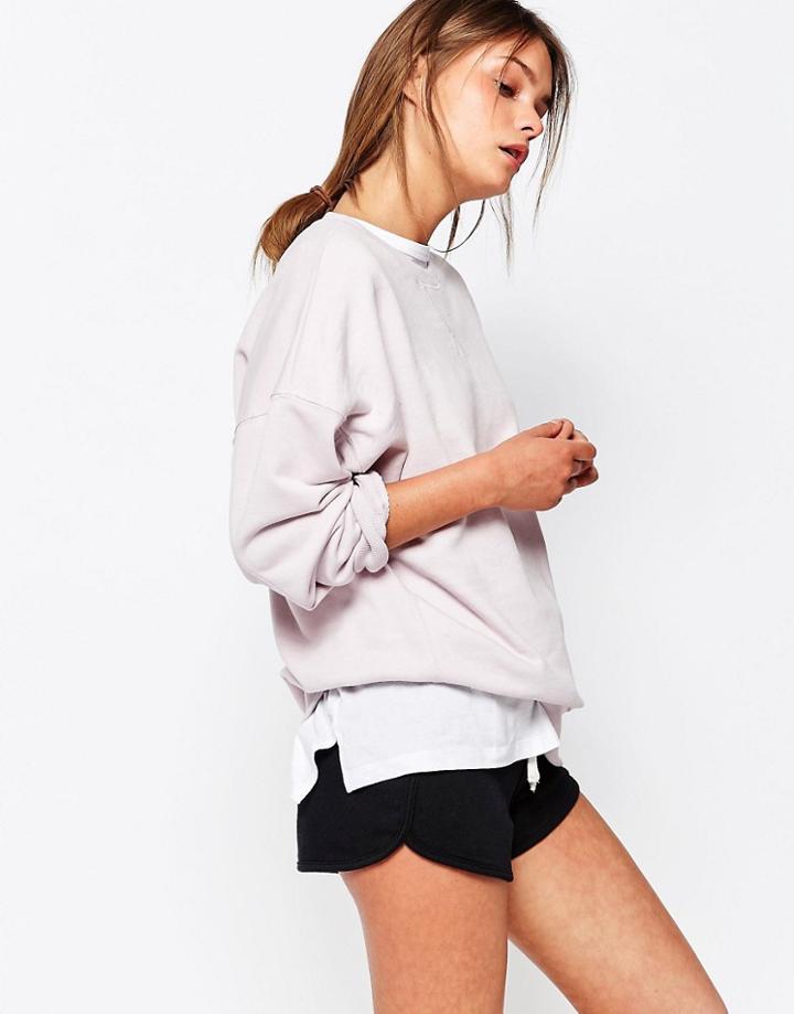 New Look Oversized Sweatshirt - Purple