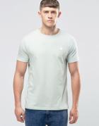 Asos T-shirt With Crew Neck And Logo In Mint - Aqua Mint