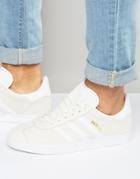 Adidas Originals Gazelle Sneakers In White Bb5475 - White