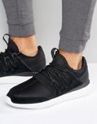 Adidas Originals Tubular Radial Sneakers In Black Aq6723 - Black