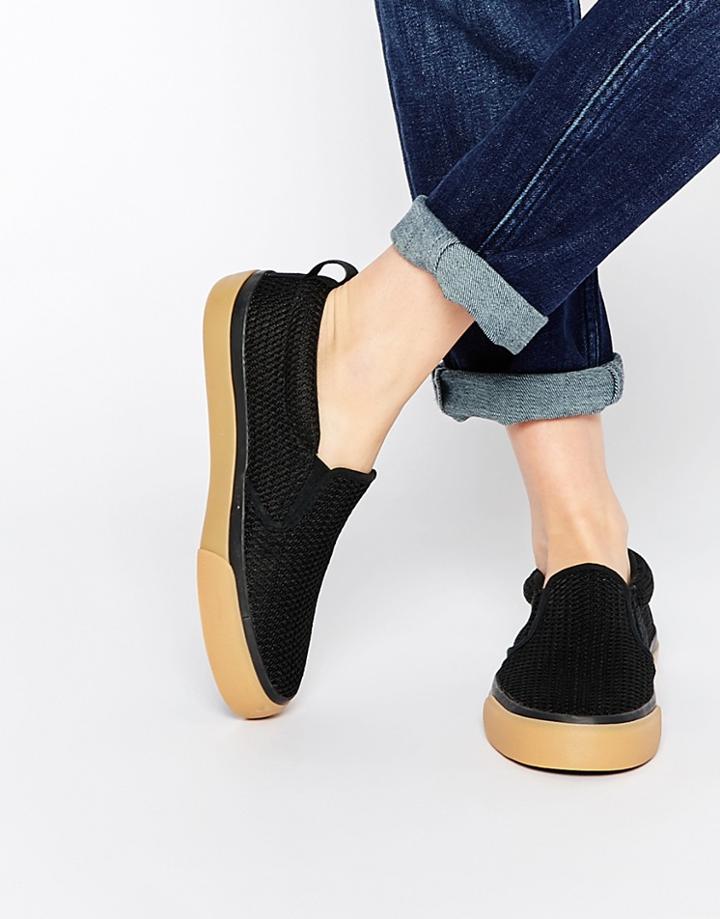 Asos Dynamic Sneakers - Black Woven