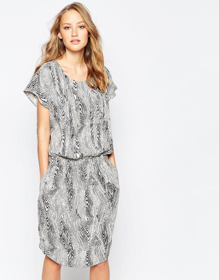 Y.a.s Birch Print Dress - Multi