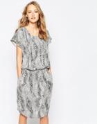 Y.a.s Birch Print Dress - Multi