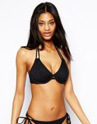 Freya Spirit Lace Underwired Halter Bikini Top D-ff