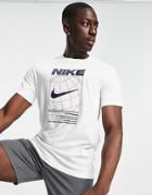 Nike Training 6/1 Graphic T-shirt In White