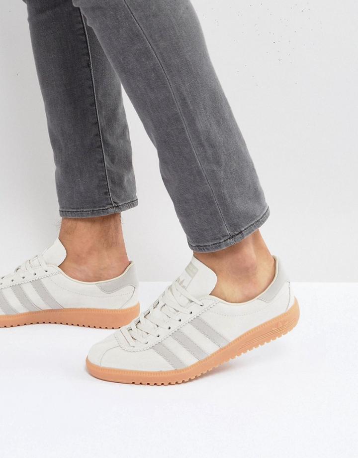 Adidas Originals Bermuda Sneakers In Brown - Brown