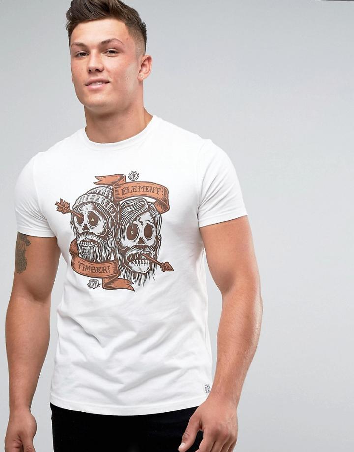Element Brothers T-shirt - White