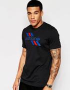 Adidas Originals T-shirt With Retro Print Aj7104 - Black